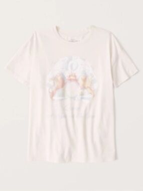 Abercrombie & Fitch Women's Queen Boyfriend Band Tee